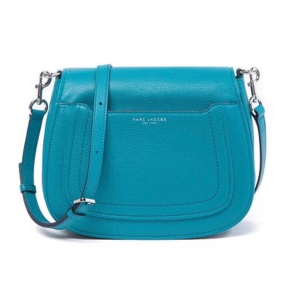 Marc Jacobs Handbags - MARC JACOBS Blue Empire Leather Crossbody Bag NWT